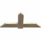 Ekena Millwork Eugene Rough Sawn Timber Gable Bracket, Douglas Fir, 48"W x 22"H x 2"D x 6"F, 11/12 Pitch GBW048X22X0206EUG00RDF - alternate 3